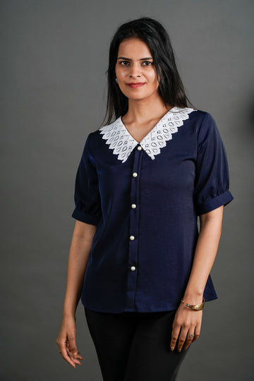 The Lace Collar Shirt