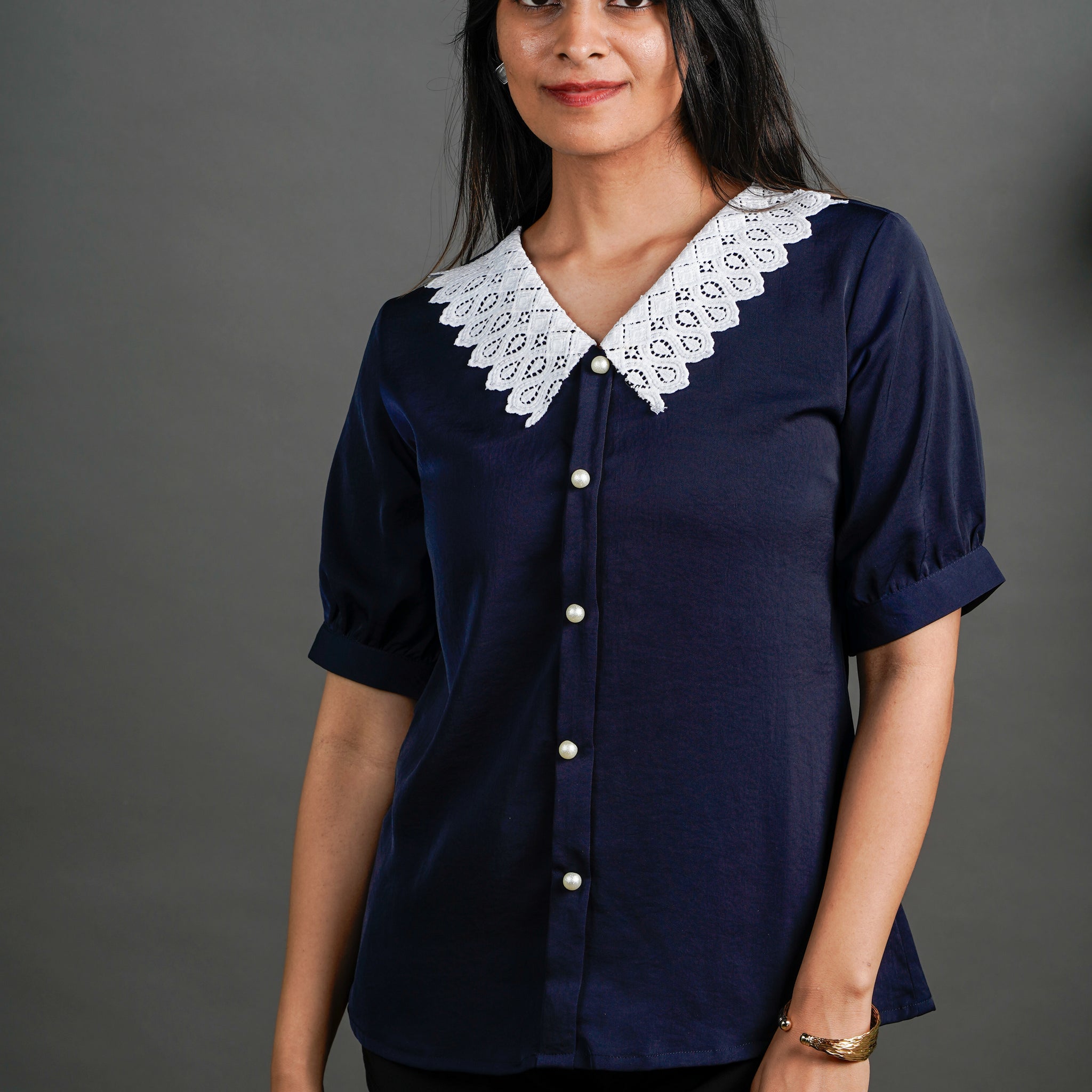 The Lace Collar Shirt