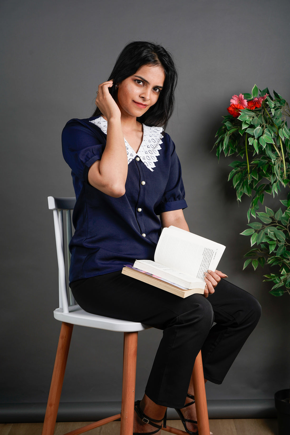 The Lace Collar Shirt
