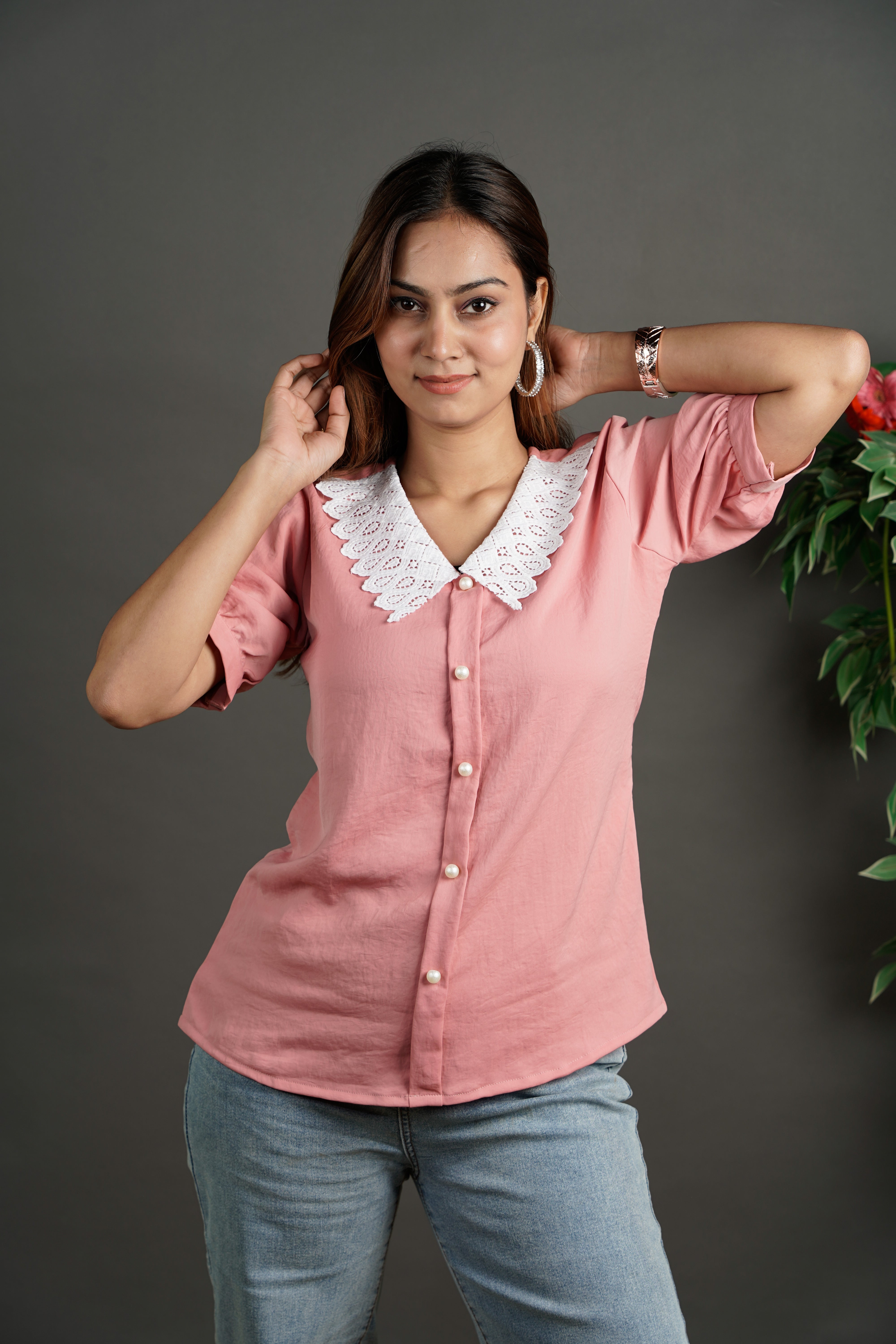 The Lace Collar Shirt