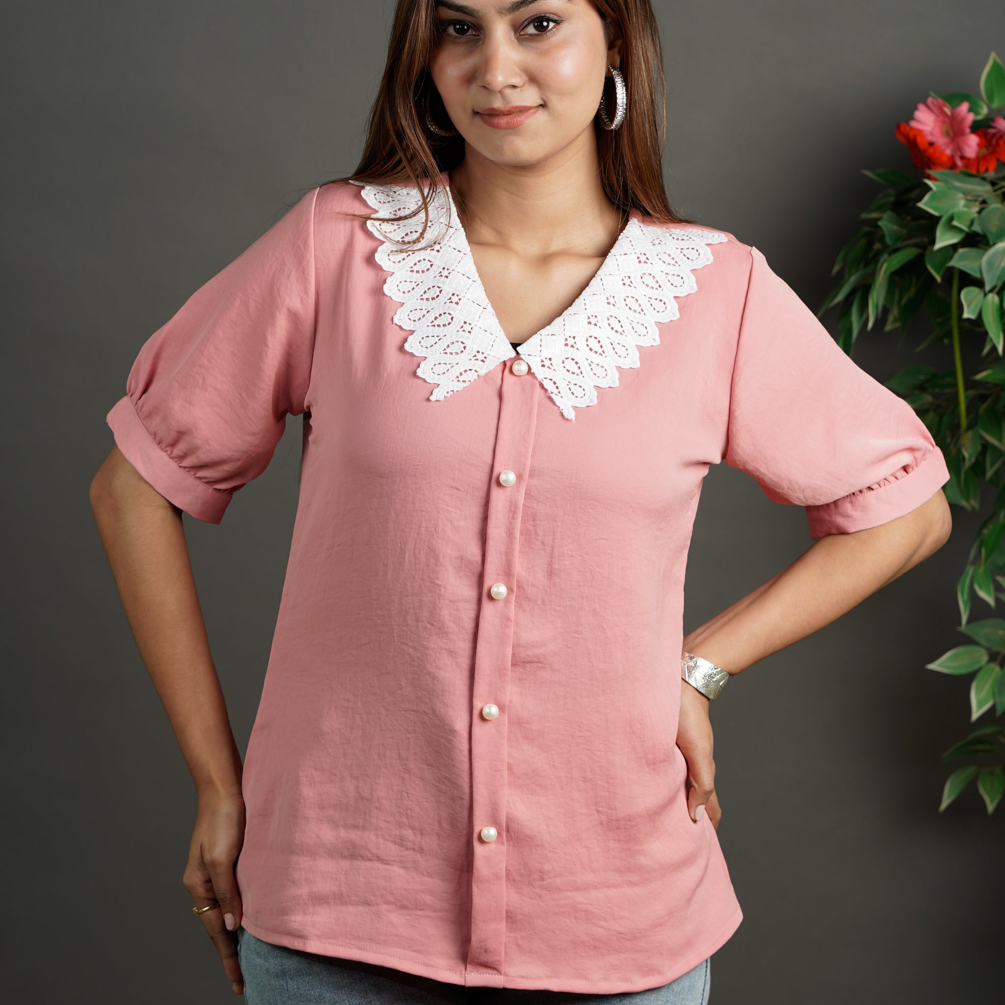 The Lace Collar Shirt