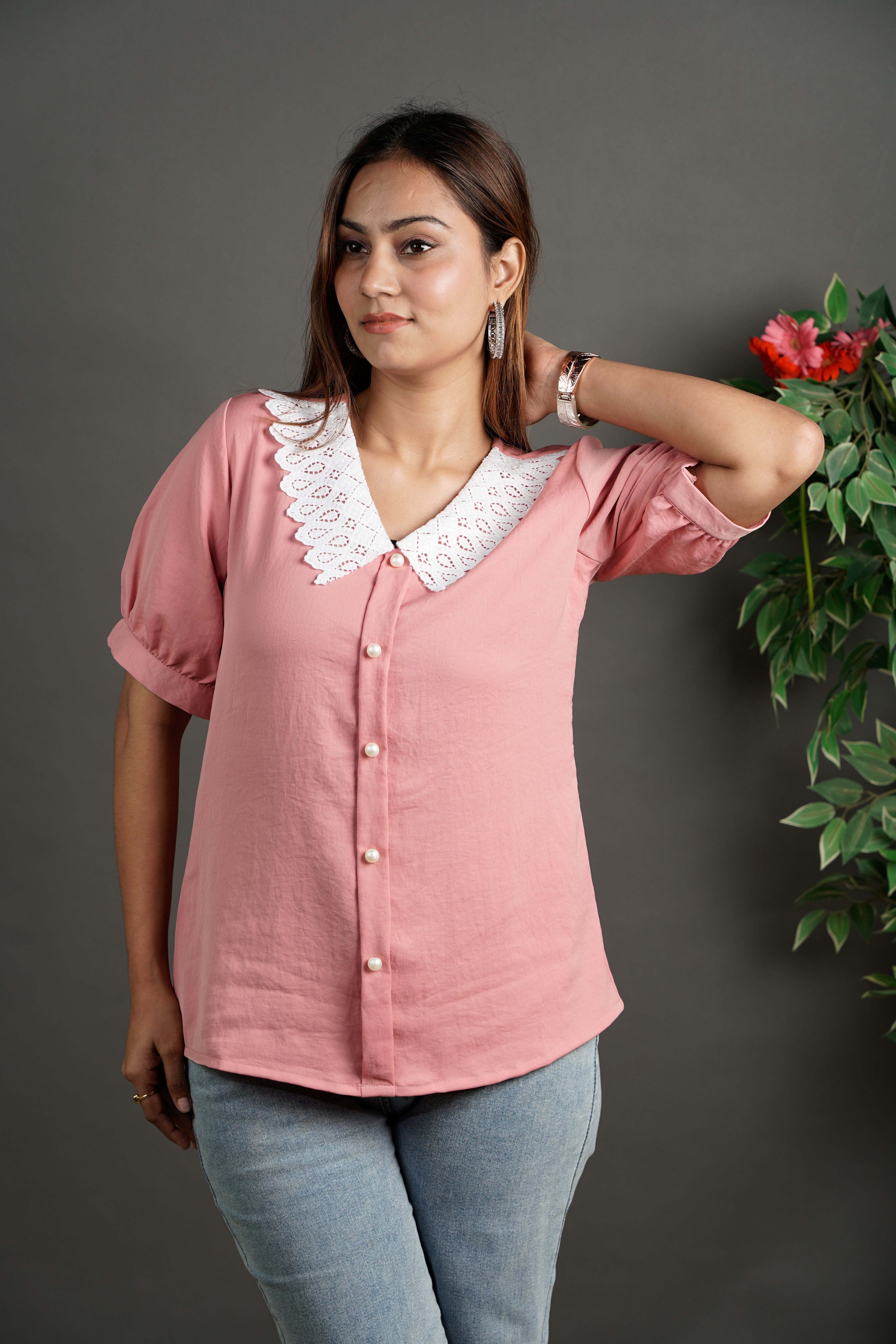 The Lace Collar Shirt