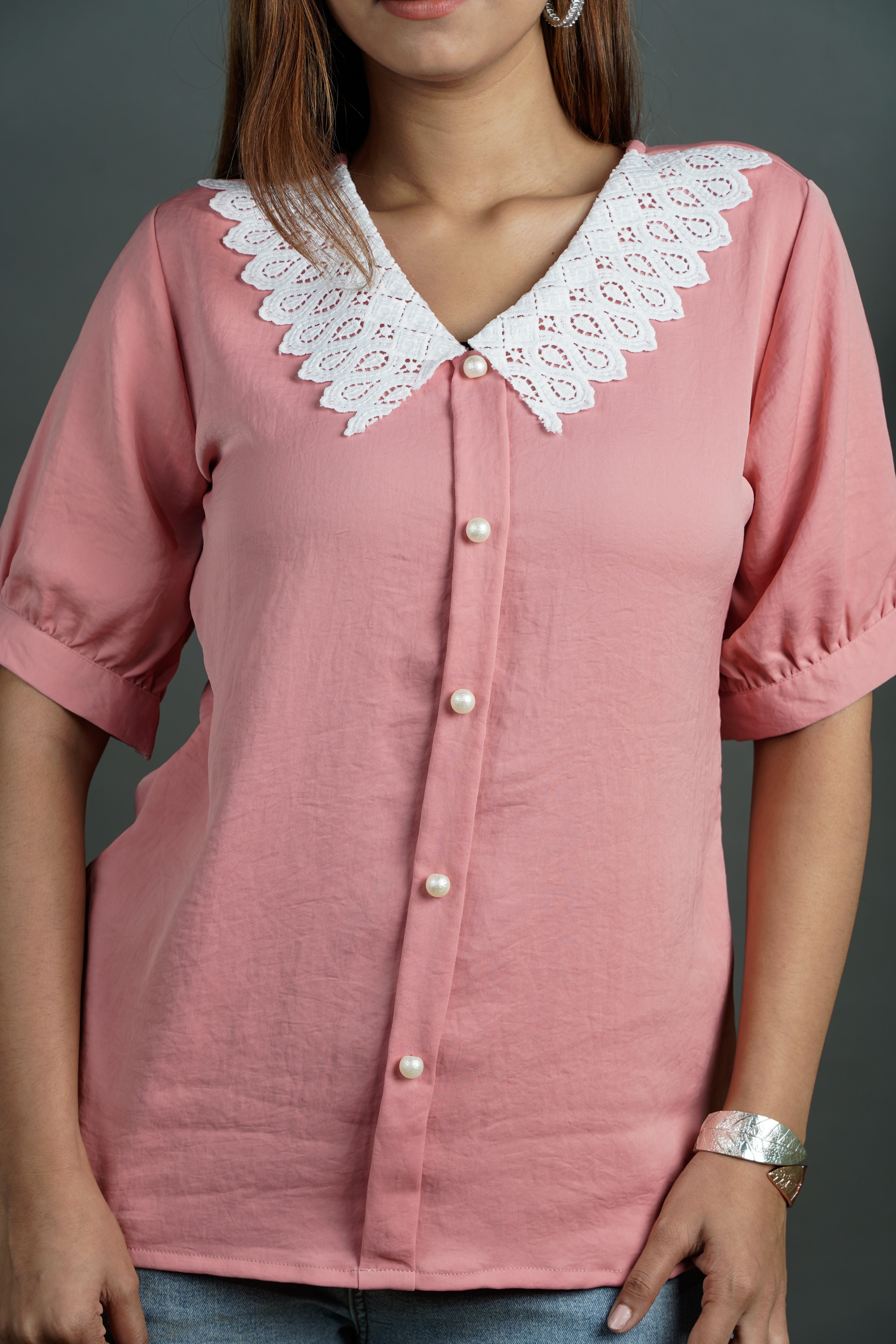 The Lace Collar Shirt