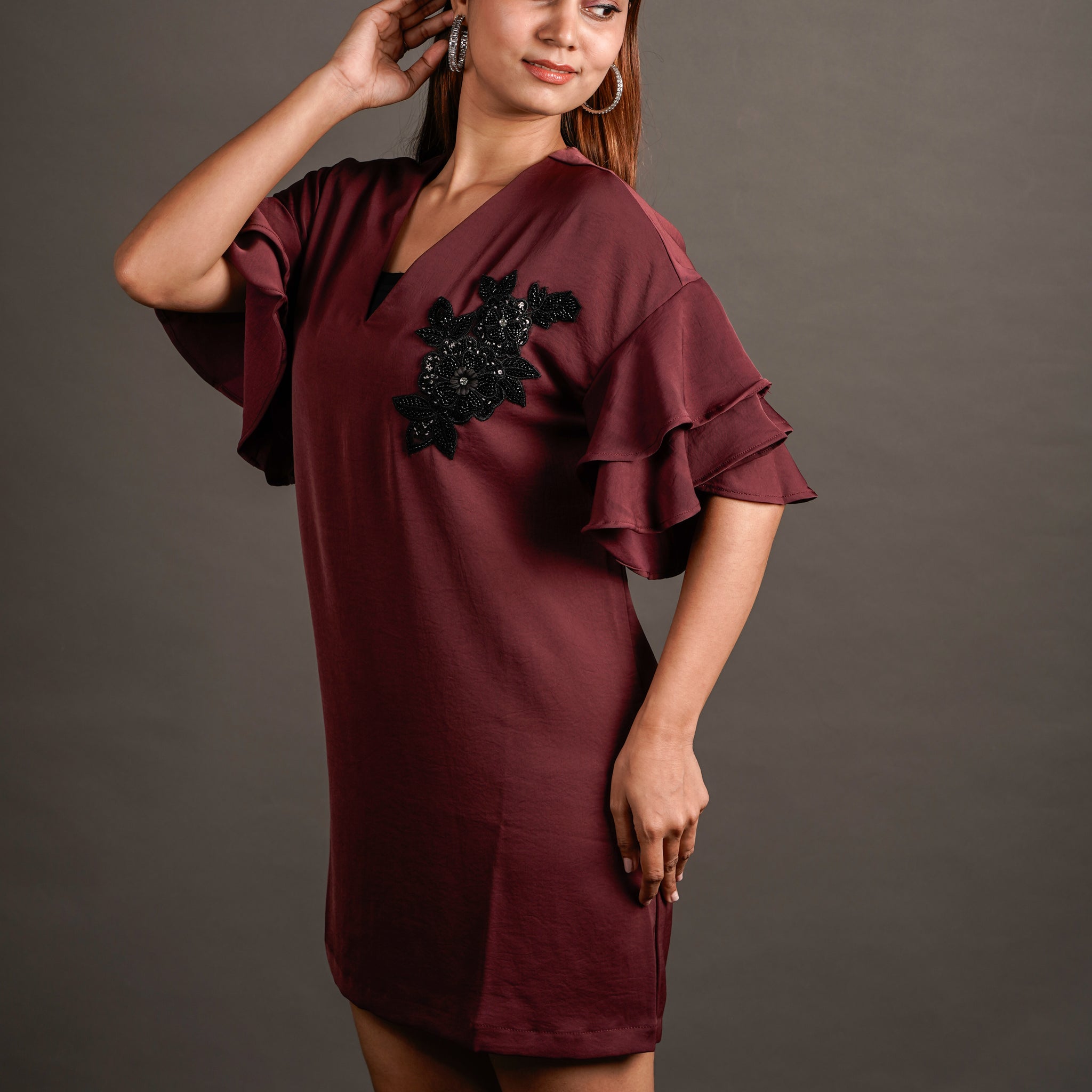 The Structures Patch Detail Dress