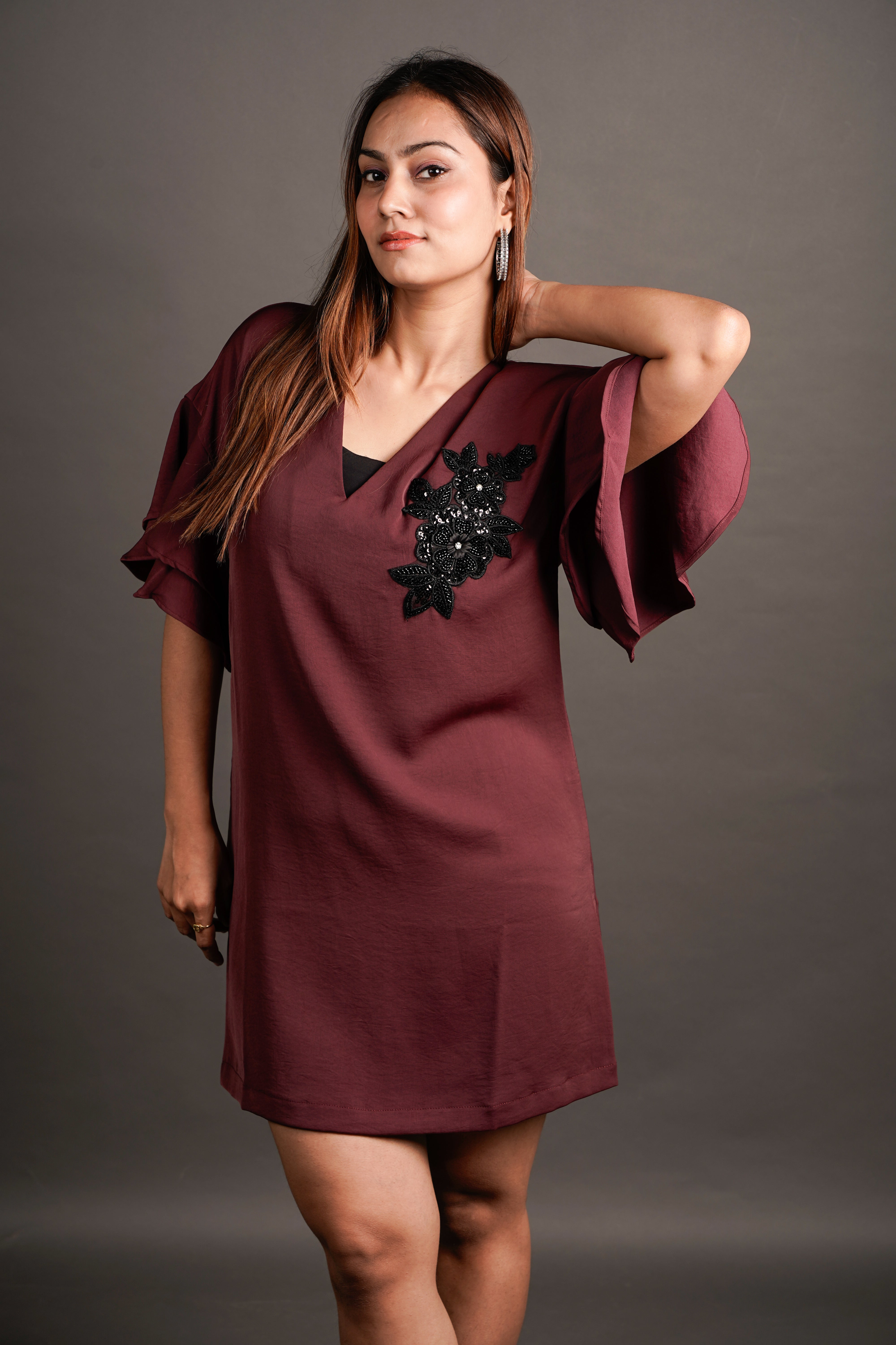 The Structures Patch Detail Dress