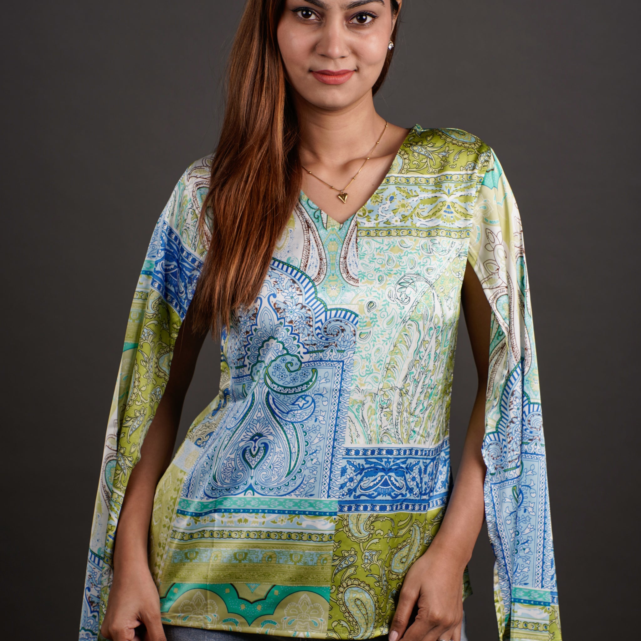 The Draped Statement Top