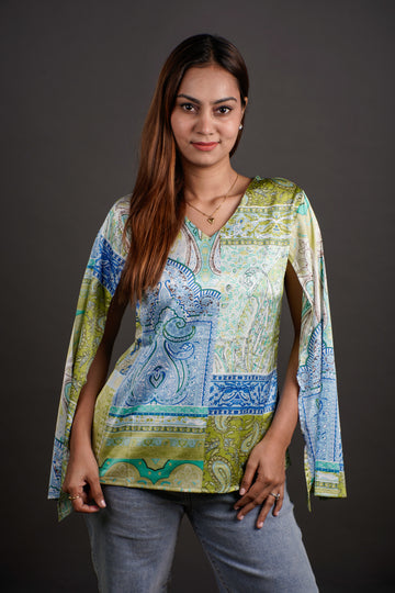 The Draped Statement Top