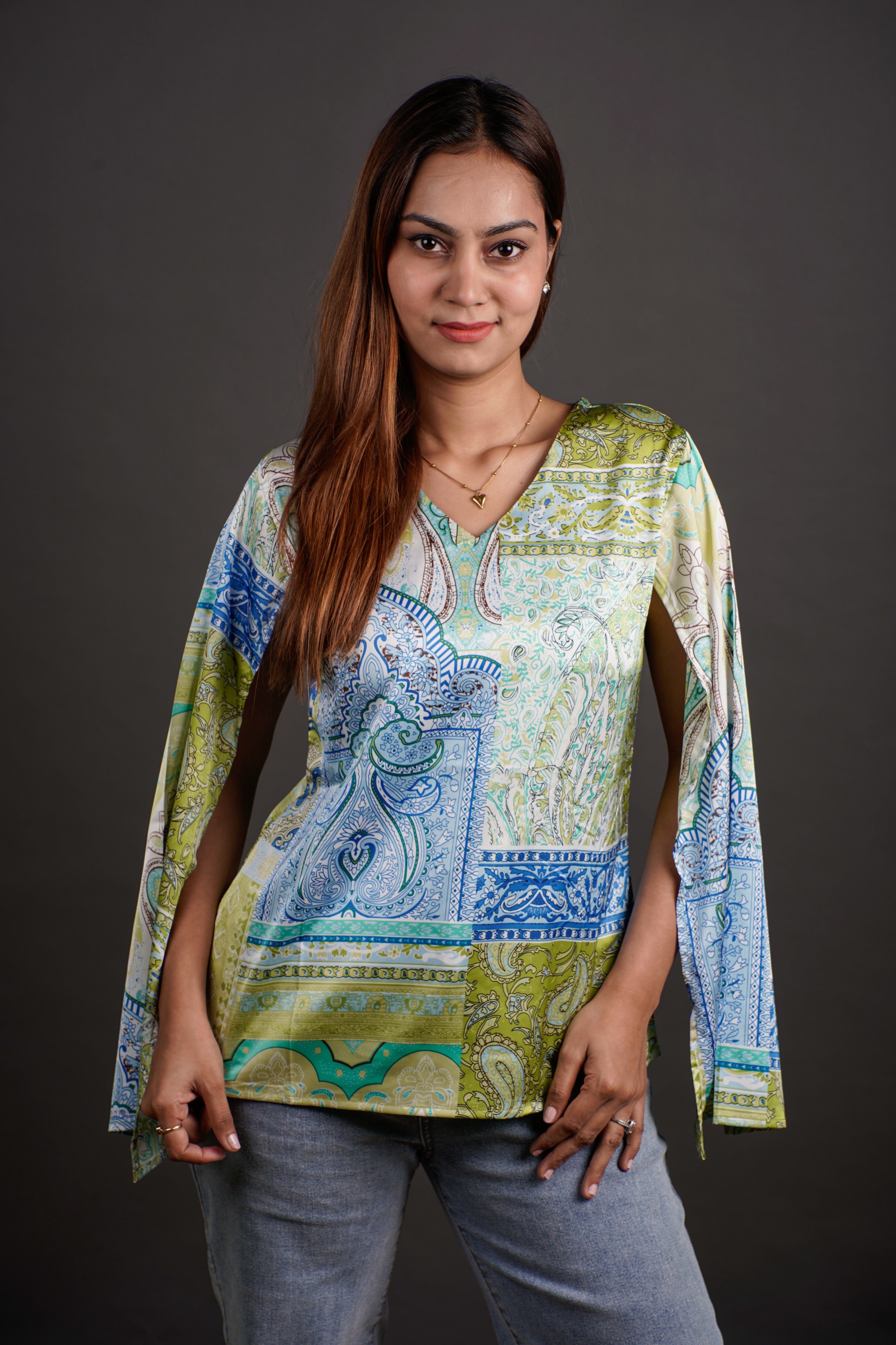 The Draped Statement Top