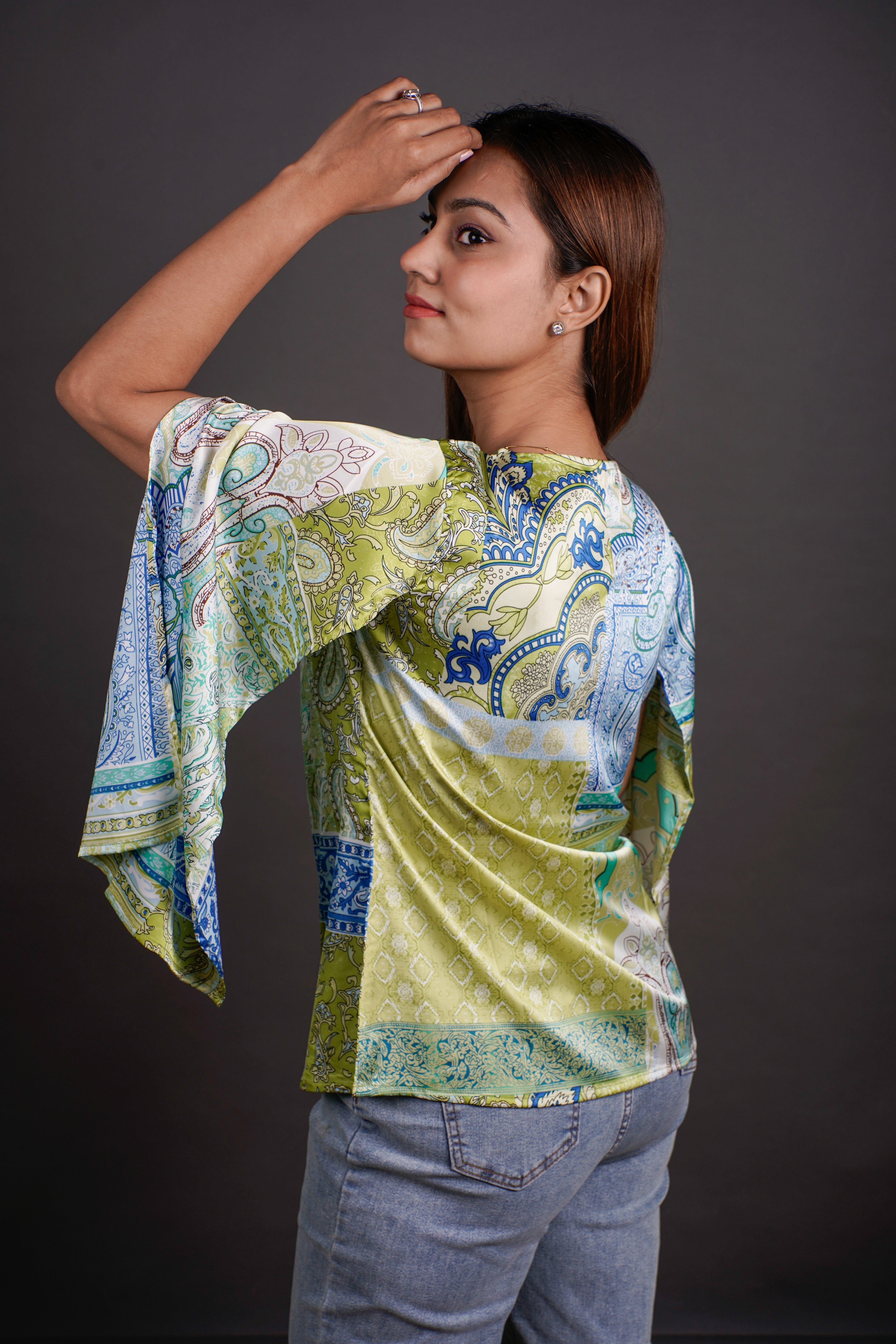 The Draped Statement Top