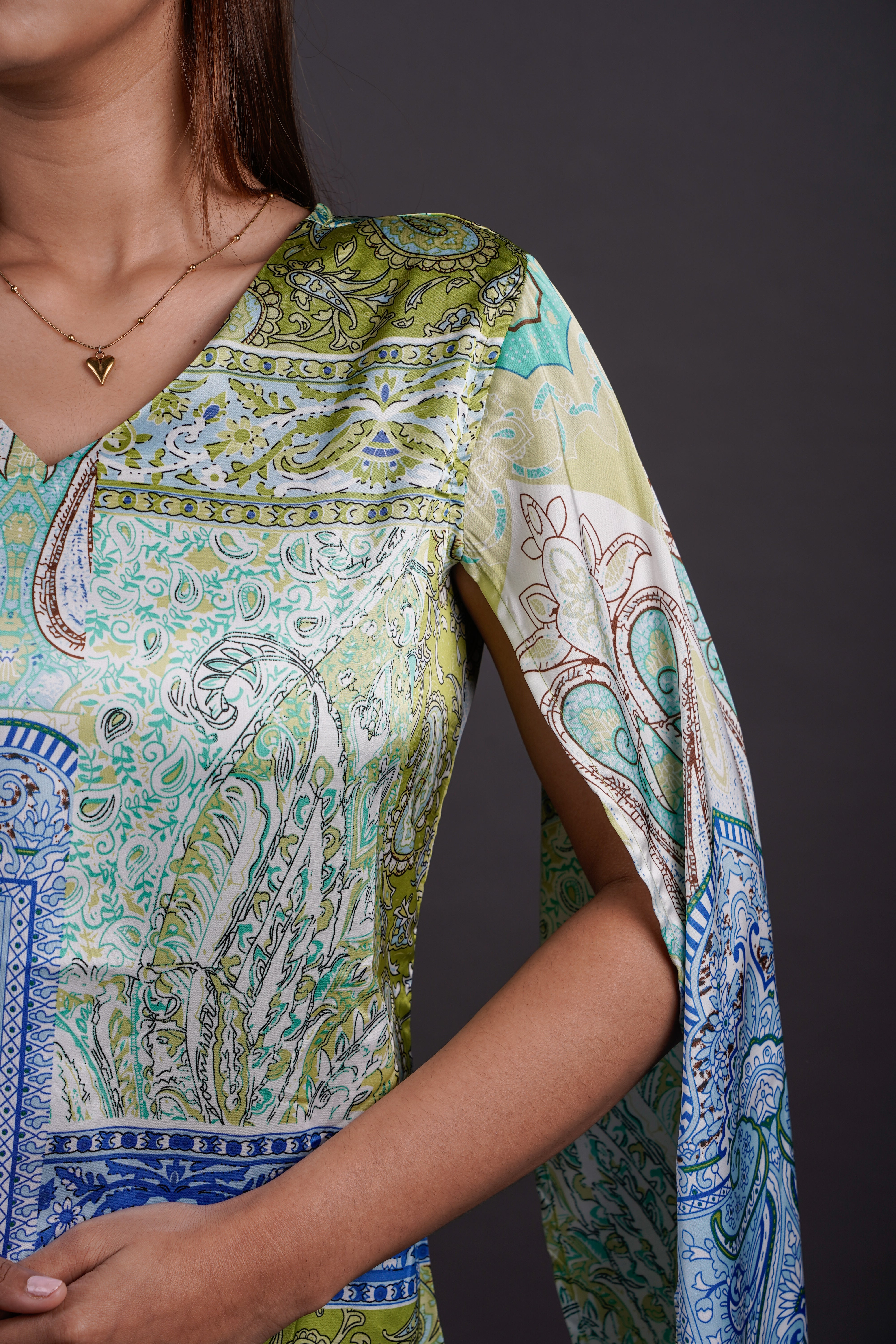 The Draped Statement Top