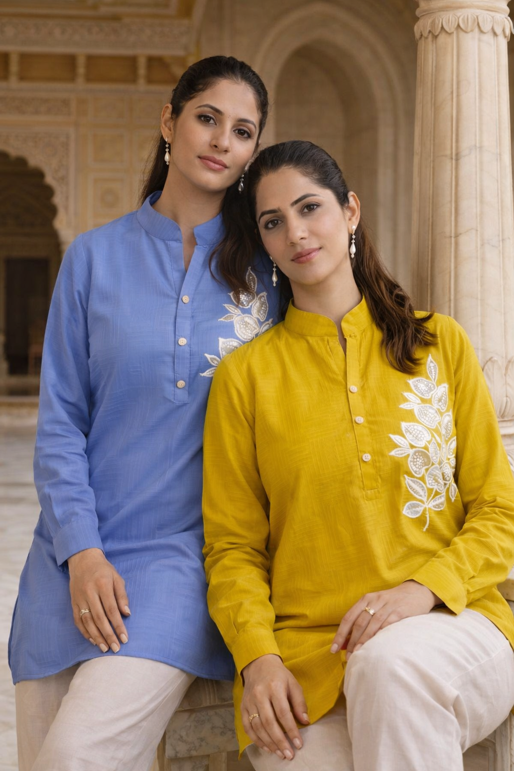Lavender Bloom Heirloom Tunic