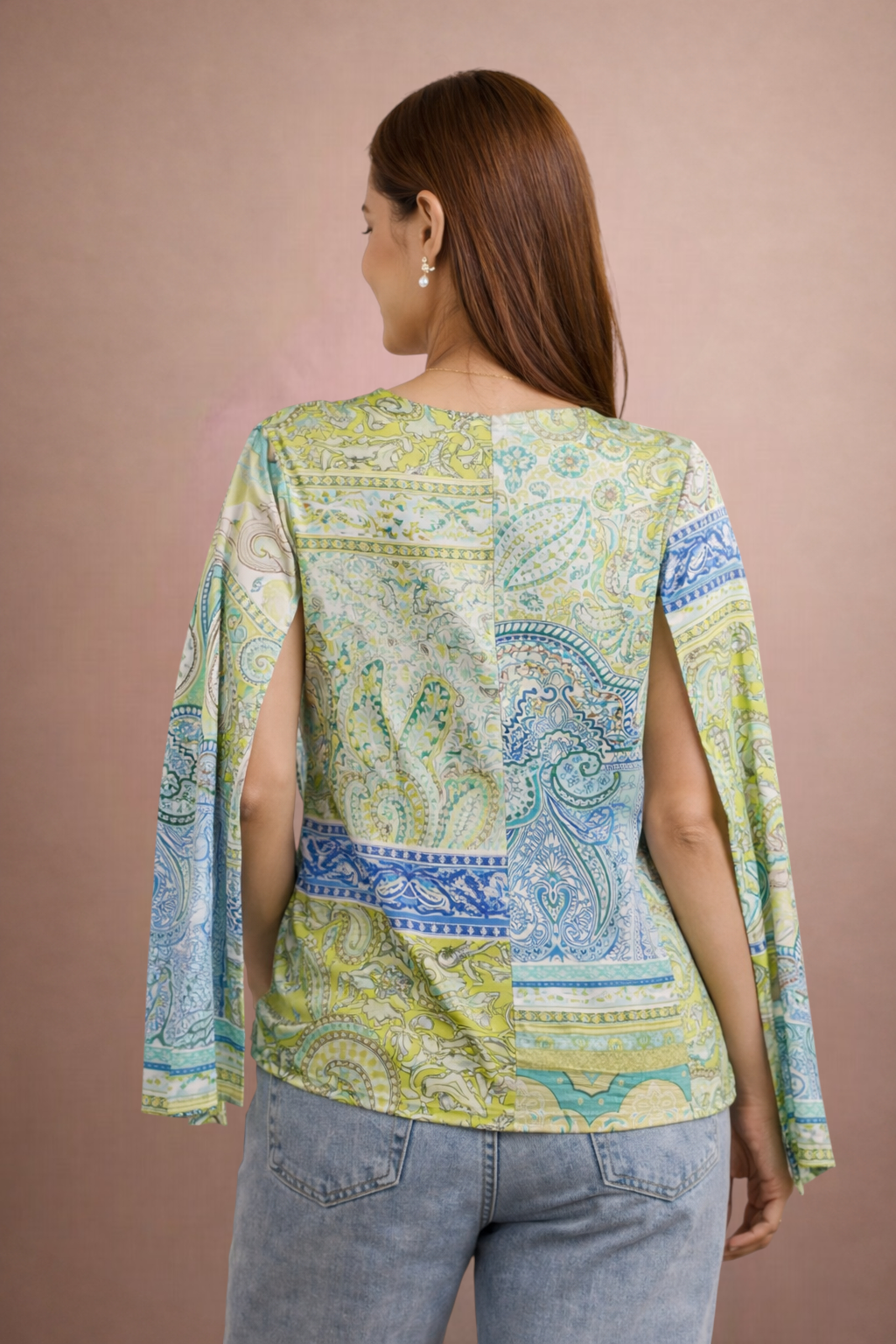 The Draped Statement Top