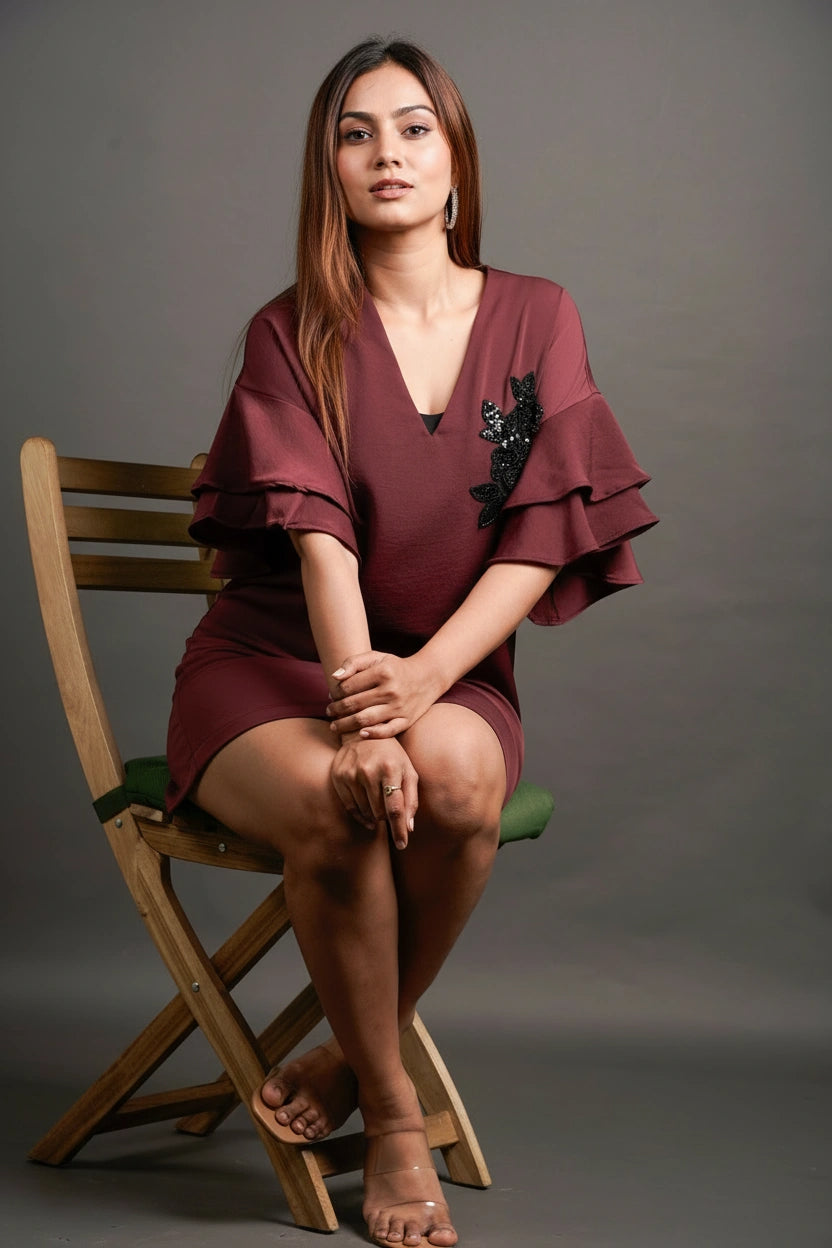 The Structures Patch Detail Dress