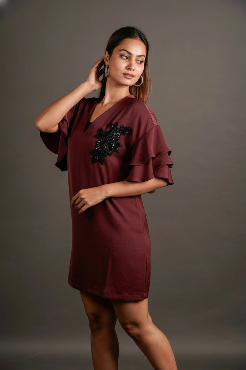 The Structures Patch Detail Dress