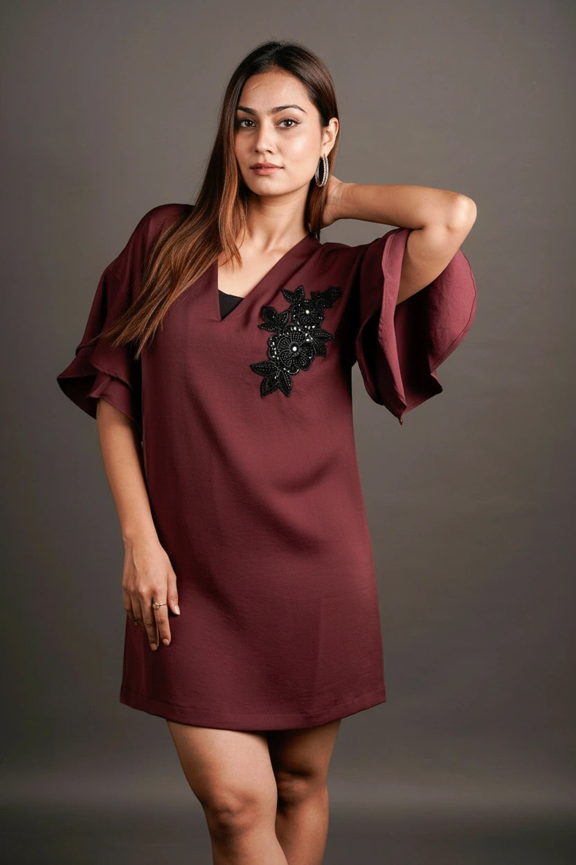 The Structures Patch Detail Dress